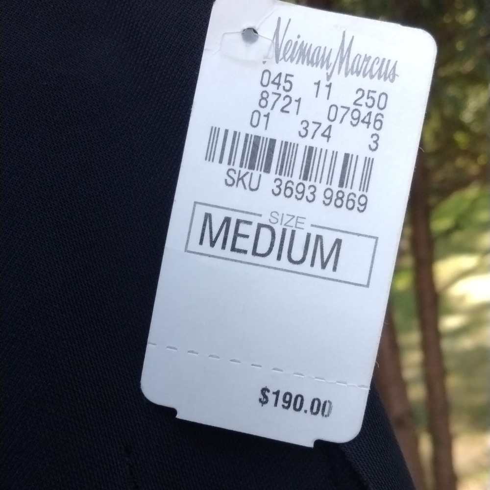 NWT Tadashi Neiman Marcus FRINGE  dress/skirt size M. OLD MONEY QUIET LUXURY - Picture 4 of 12